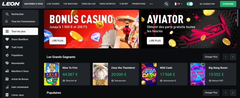 Image: Le casino Leon, un nouveau venu qui fait parler de lui